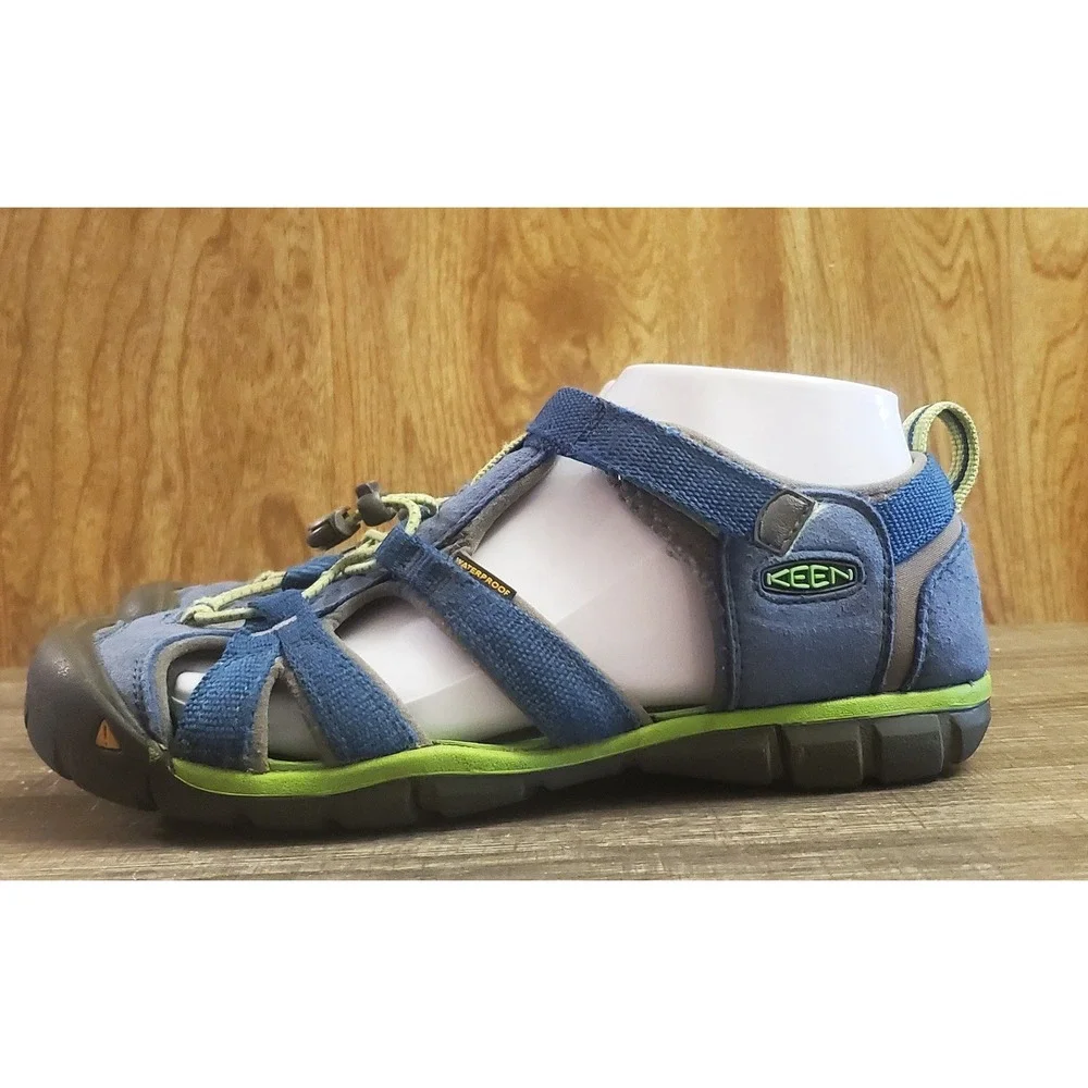 Keen Seacamp II Cnx Slip On Sandals Men's Size‎ 6 Blue
